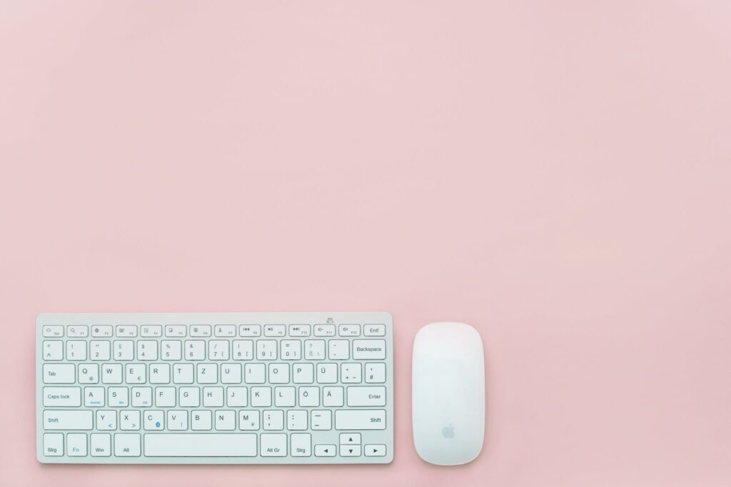 Apple Keyboard and Magic Mouse