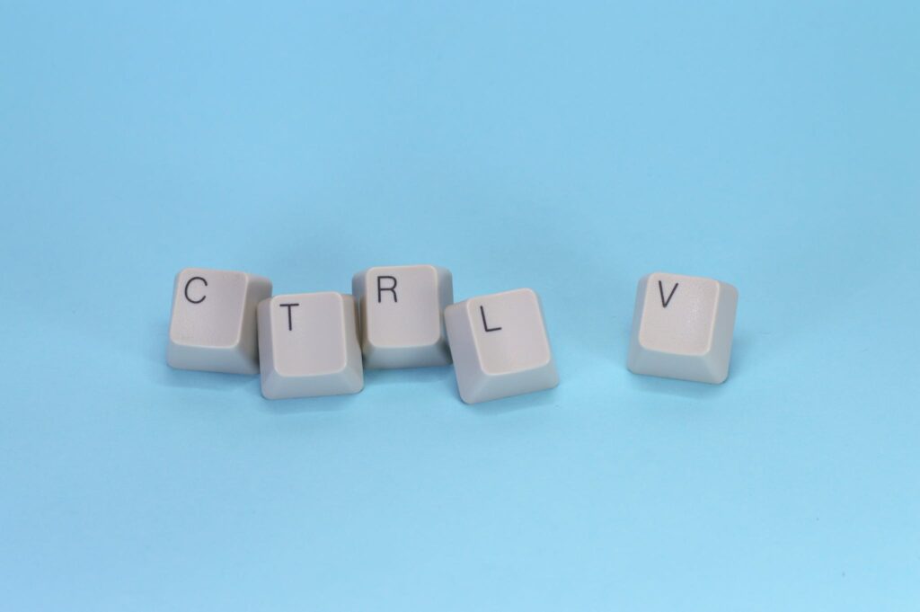 Close-Up Shot of Keyboard Buttons